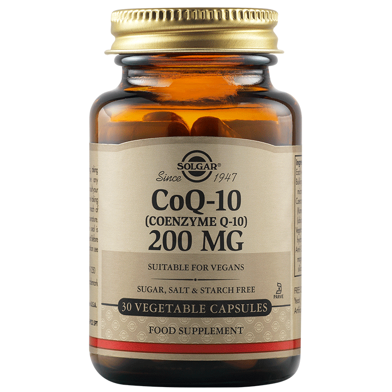 коензим q10 200 mg веган капсули 30 броя