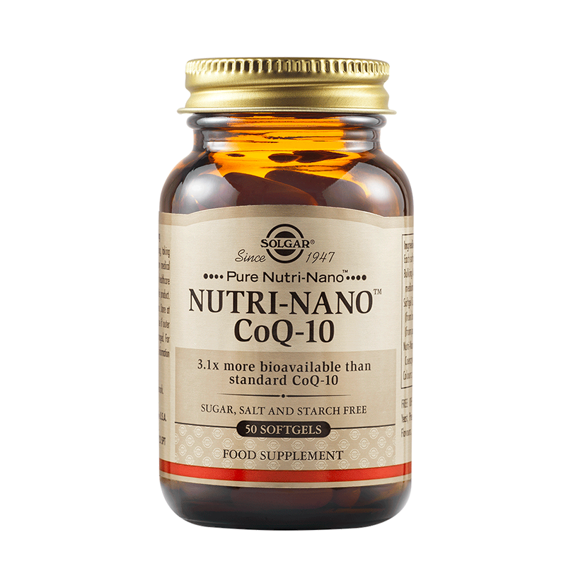 Nutri-Nano CoQ-10 3.1x, Меки капсули, 50 броя