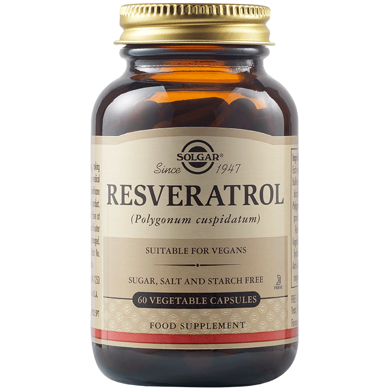 ресвератрол 100 mg веган капсули 60 броя