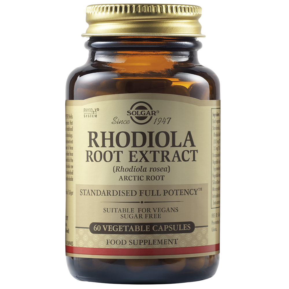 екстракт от родиола веган капсули 60 броя