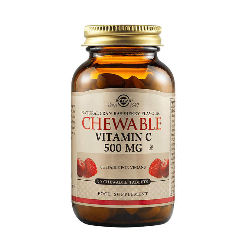 витамин c 500 mg с вкус на малина 90 броя