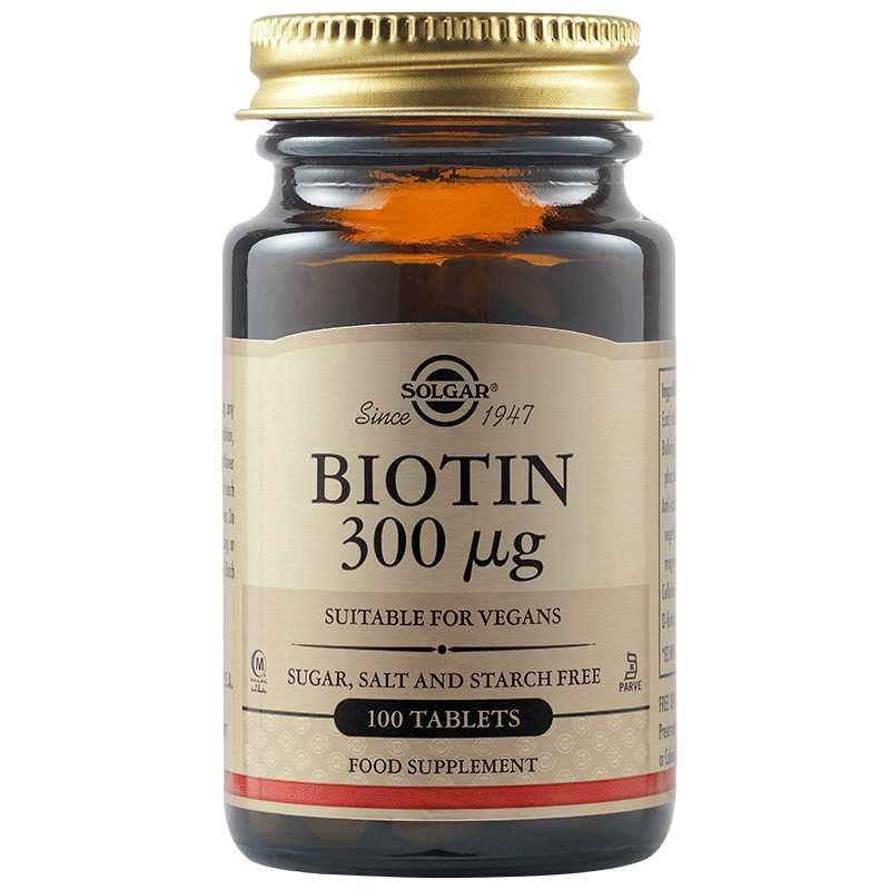 Biotin_300μg_100 tabs