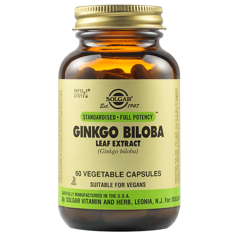 Ginkgo biloba leaf extract_60 veg. caps