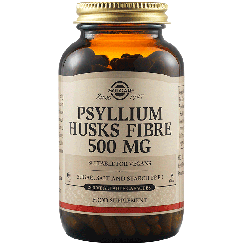 Psyllium husks fibre_500mg_200 veg. caps