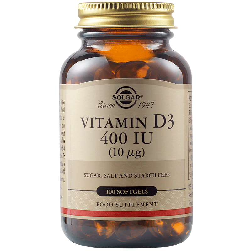 Vitamin D3_400IU_100 softgels