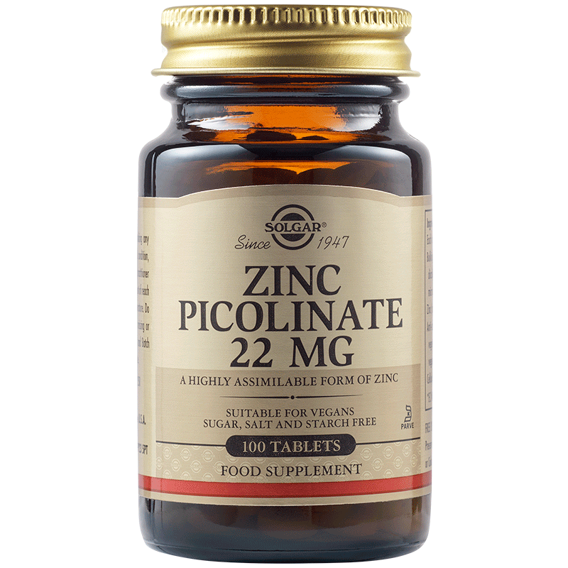 Zinc picolinate_22mg_100 tabs
